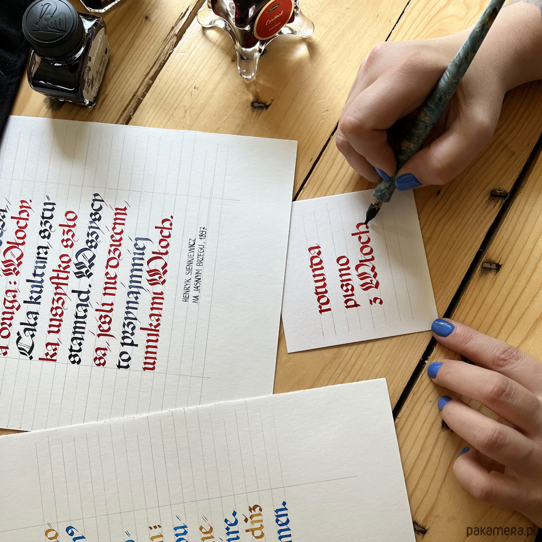 Warsztaty inne Wycena: Szyte na miarę warsztaty kaligraficzne 0