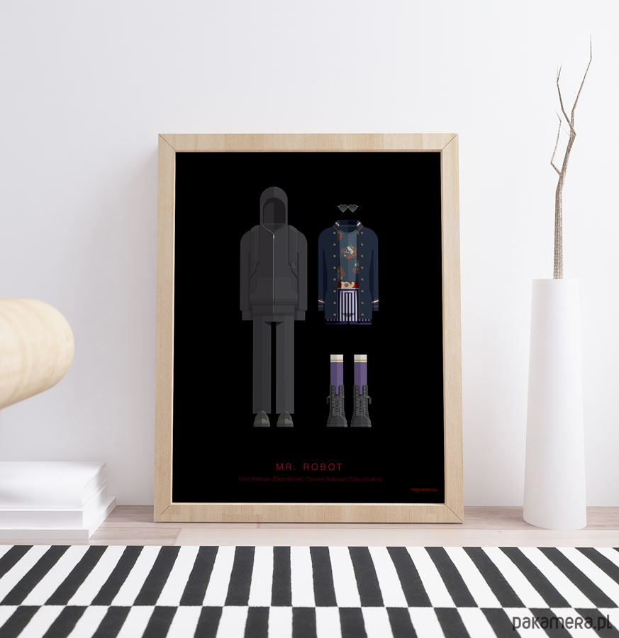 plakaty Mr. Robot - plakat fine art 50x70 cm 7