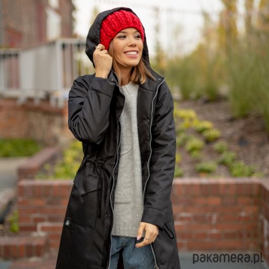 Płaszcz zimowy long - black 3041789 - Pakamera.pl