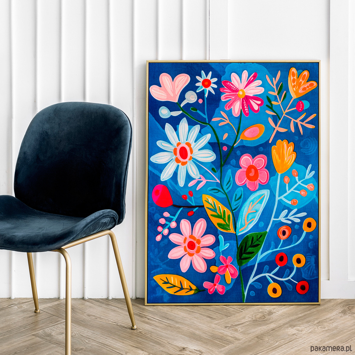 plakaty Plakat Abstrakcja Kwiaty 2
