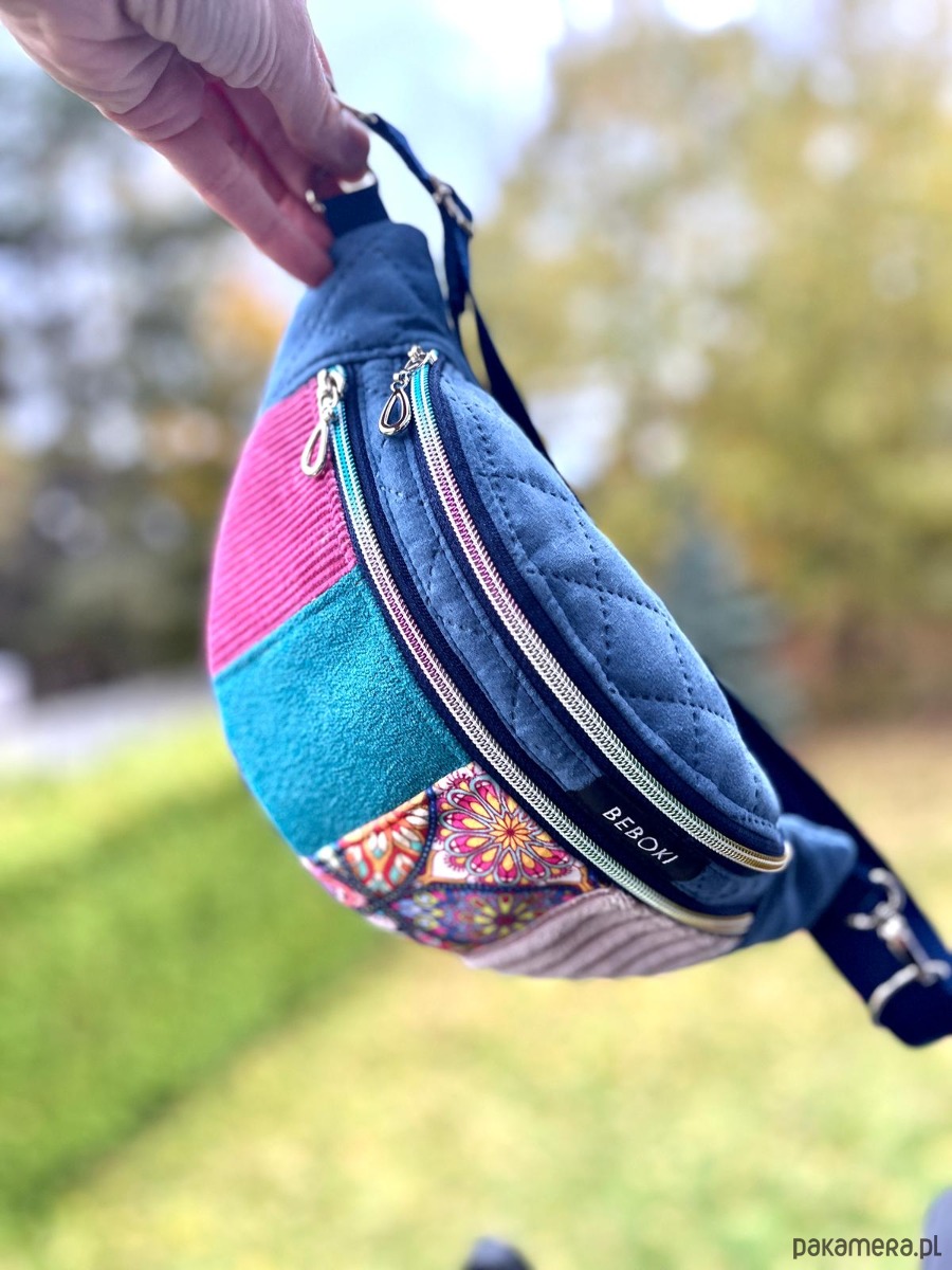 torebki różne Nerka Patchwork BEBOKI M + Mini-Portfelik gratis 2