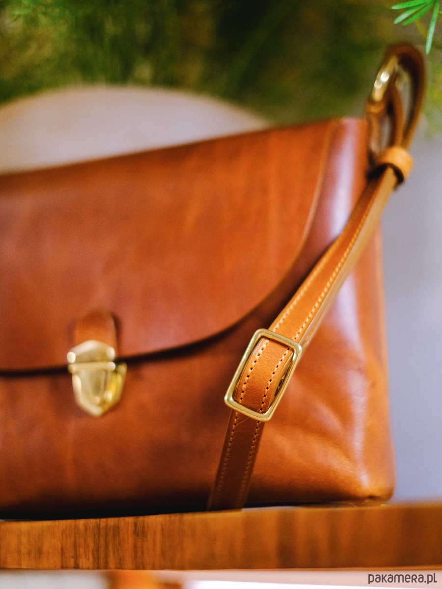 torby na ramię NUEVA torebka koniakowa 4