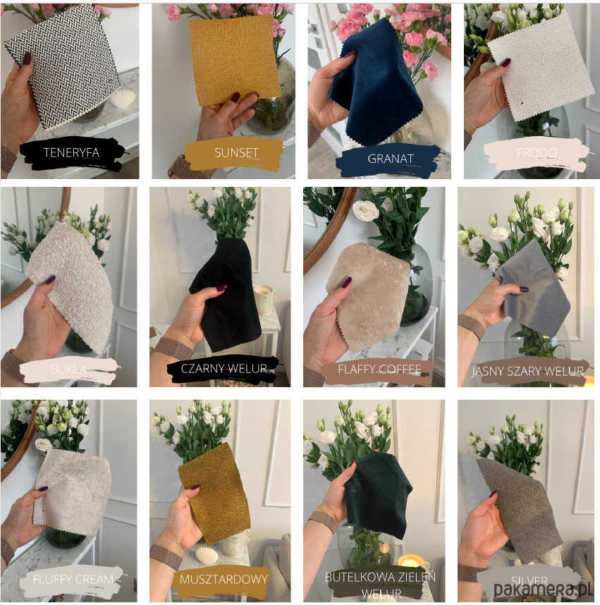 pufy do siedzenia Brooke maxi- pufa, siedzisko tapicerowane, ławeczka, pokój, salon 3