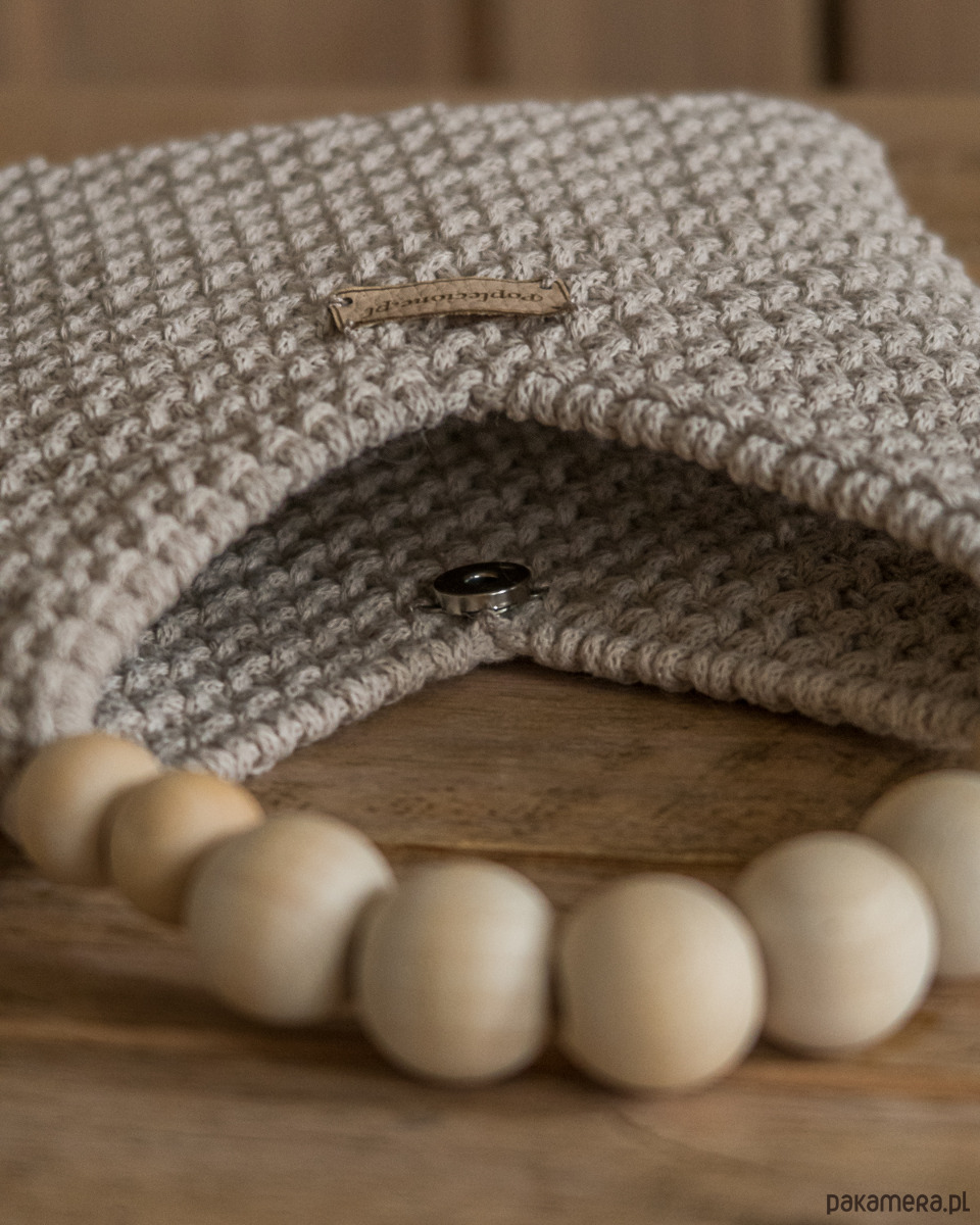 torebki do ręki Makramowa torebka Mini Bag  - beżowa 3