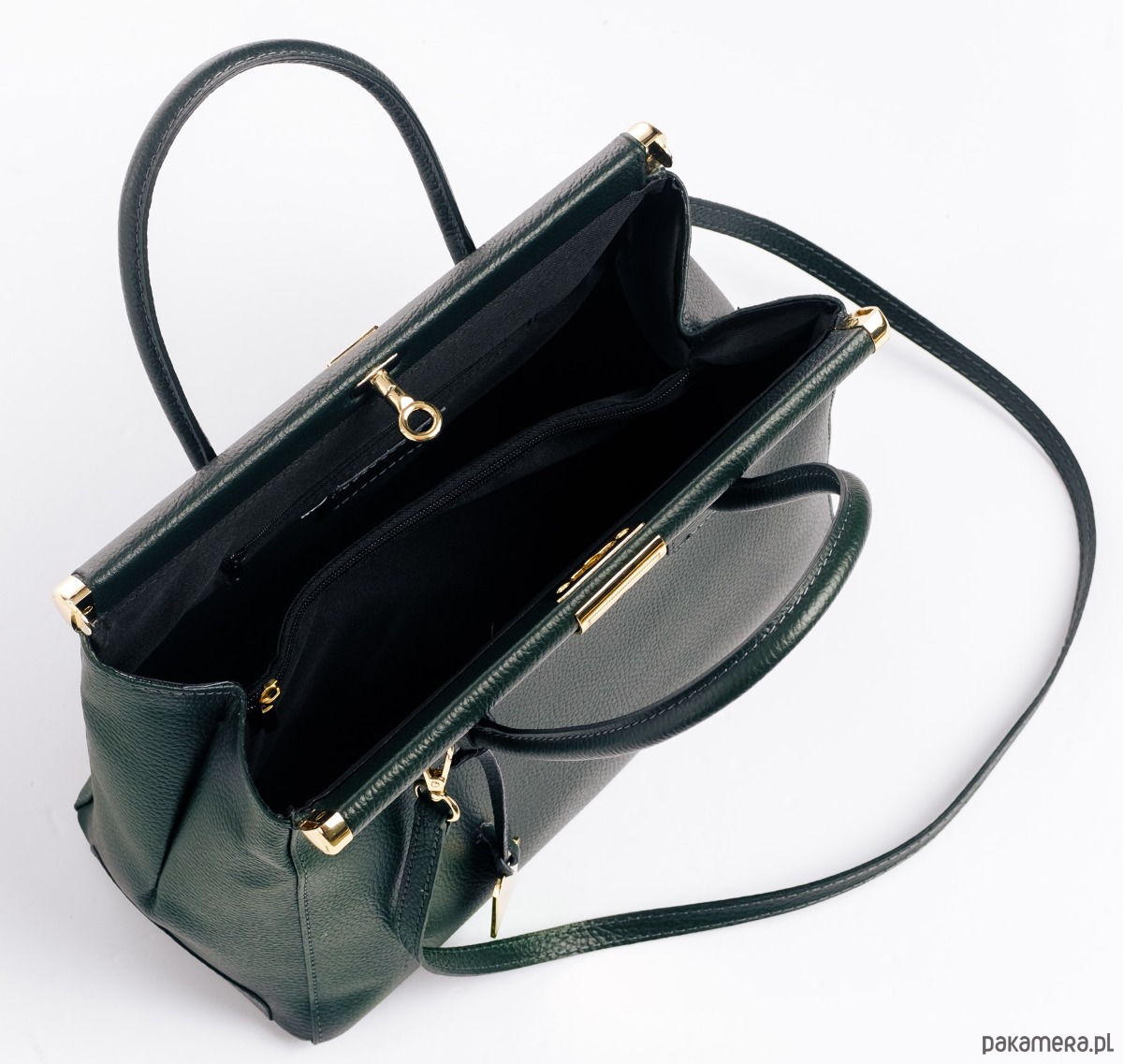 torebki do ręki Torba skórzana Shopper (6880) 4