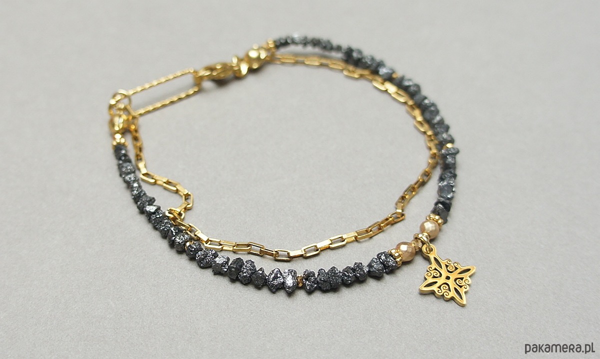 bransoletki z kamieni naturalnych Diamenty black vol. 3 /26.10.25/ - bransoletka  - Szlachetna kolekcja 1