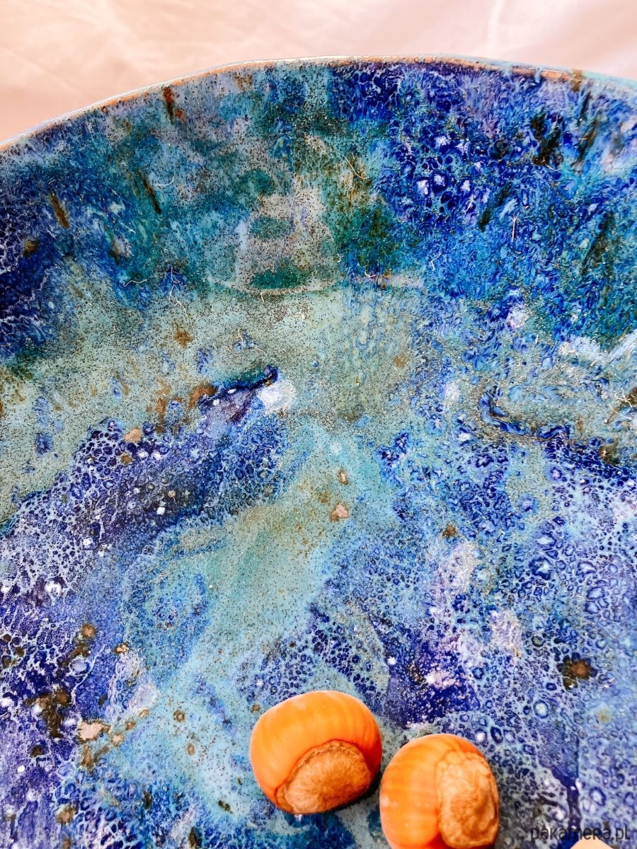 dekoracje świąteczne Miska ceramiczna Kosmiczna podróż 2