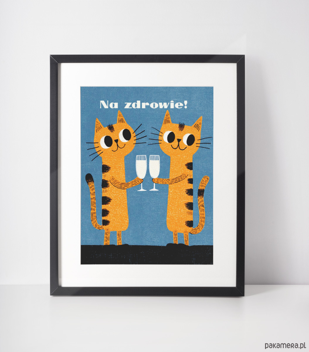 plakaty Plakat rozlane mleko 2