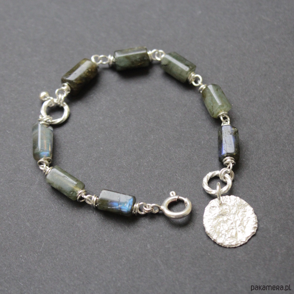 bransoletki z kamieni naturalnych Bransoletka Labrdoryt 1