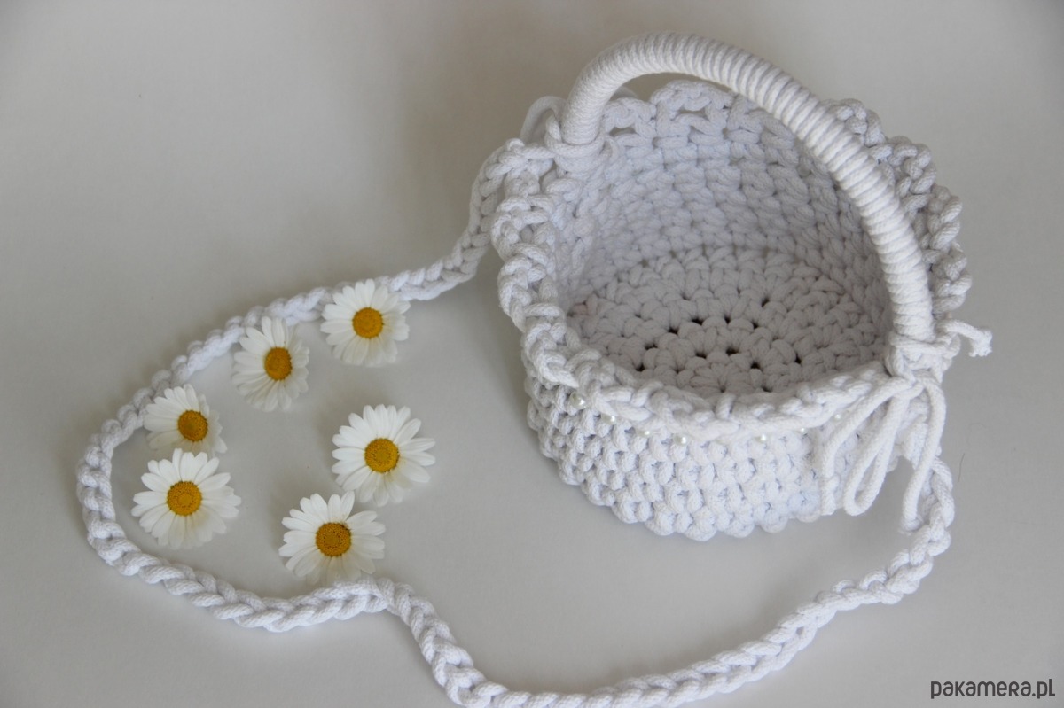 Koszyk ślubny do sypania kwiatków - Ślub - dodatki - Pakamera.pl