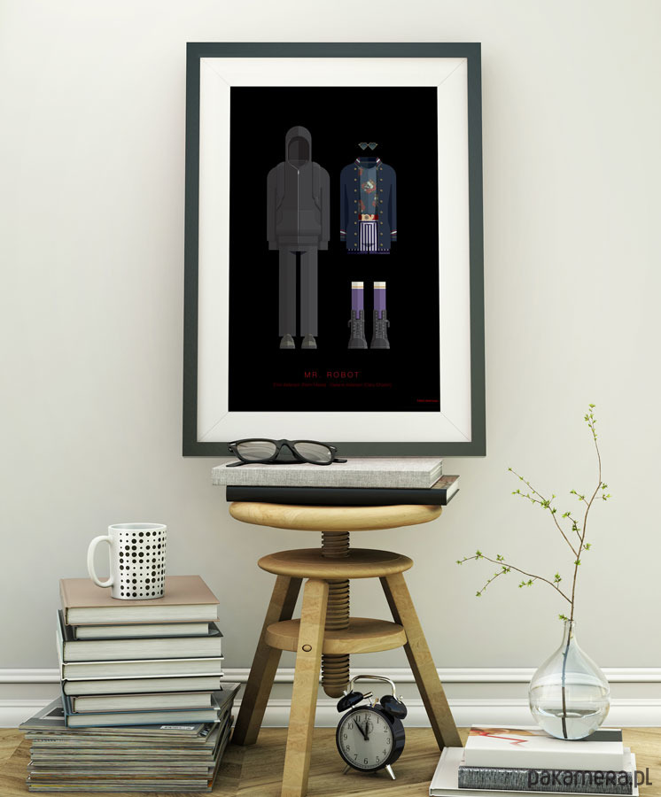 plakaty Mr. Robot - plakat fine art 50x70 cm 5