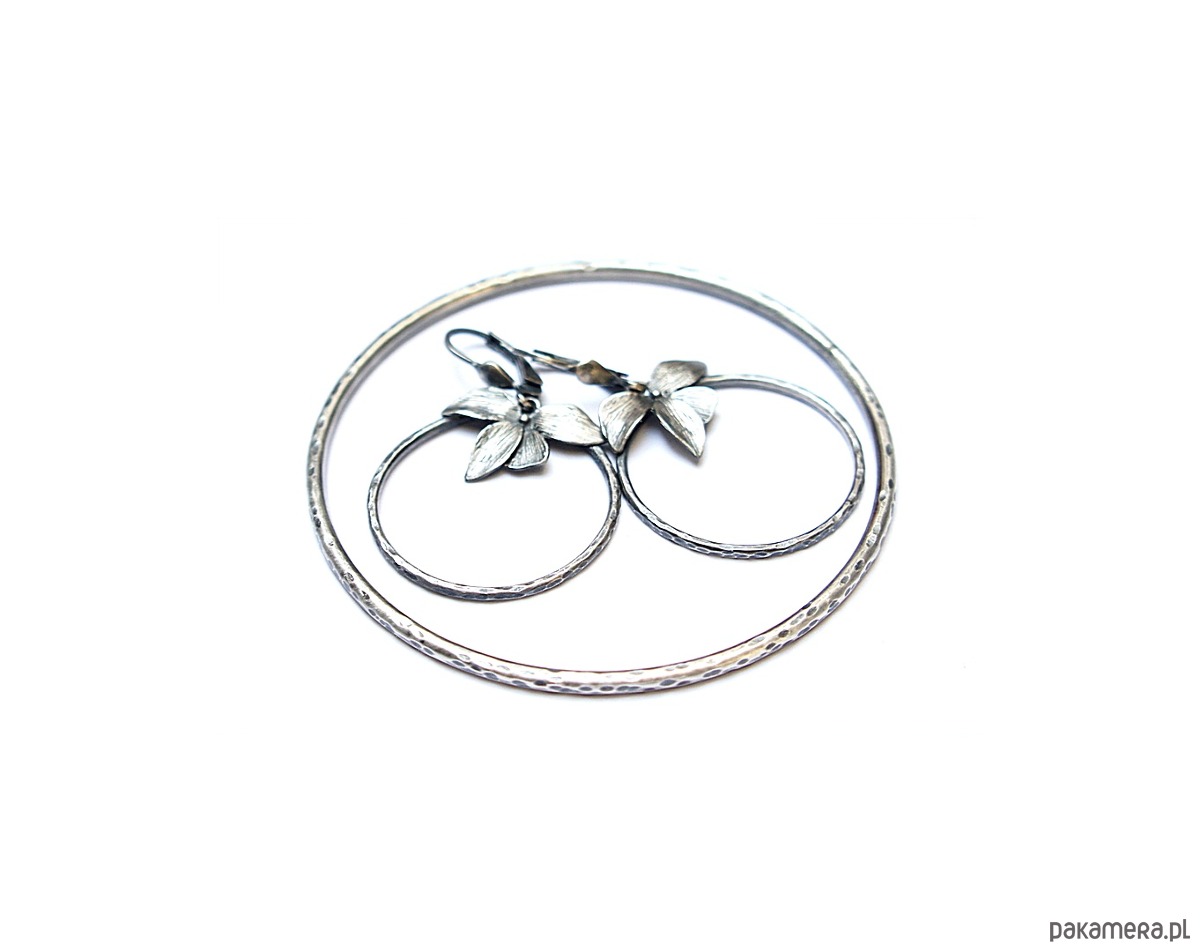 bransoletki srebrne Silver ring vol. 3 - bransoletka 6