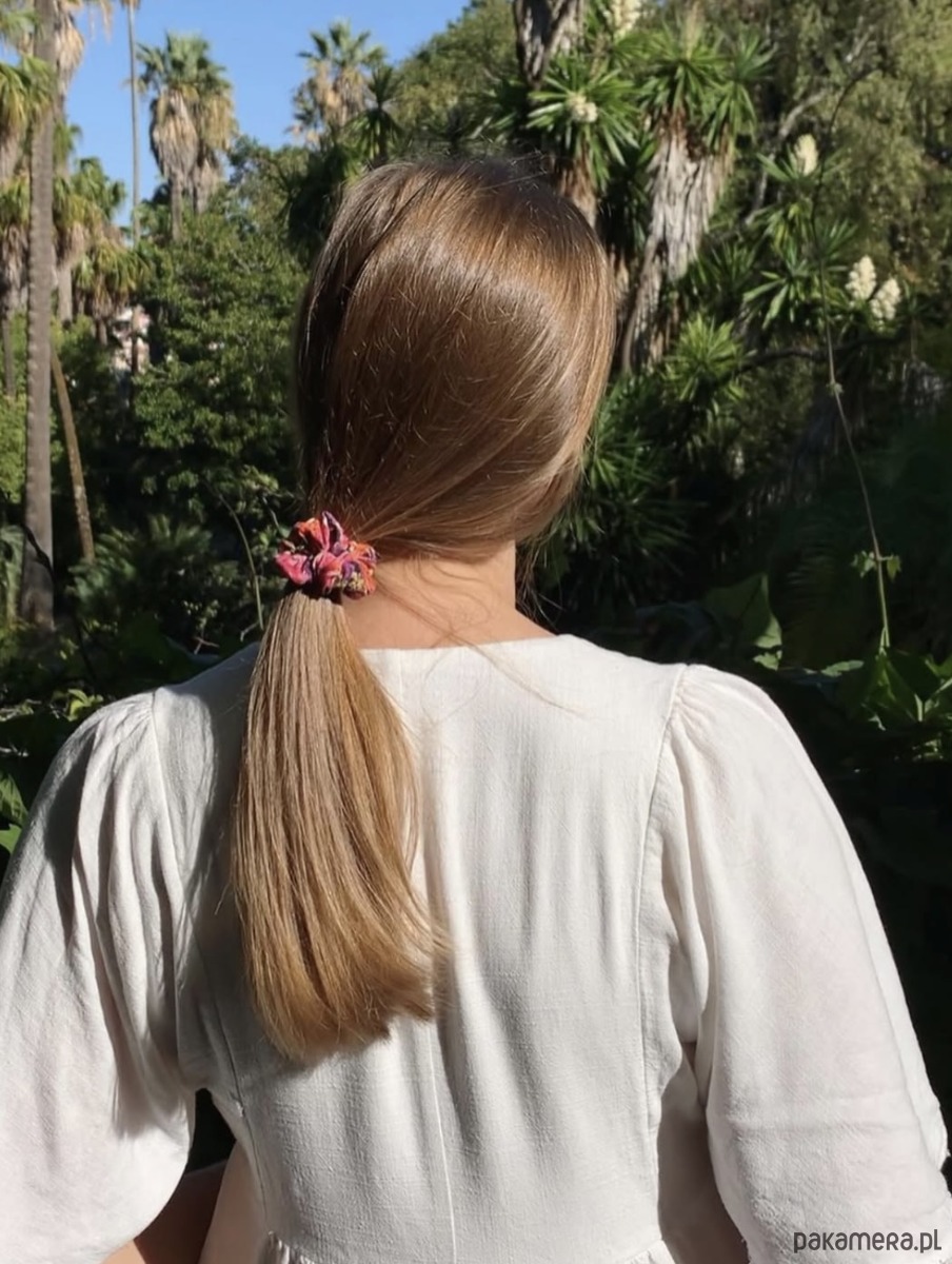 gumki do włosów Gumka do włosów Lena w kwiatuszki 1