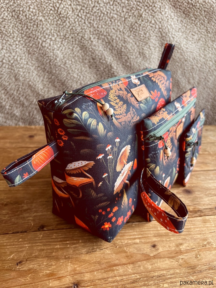 kosmetyczki Komplet 3 kosmetyczek - LEŚNA MAGIA 4