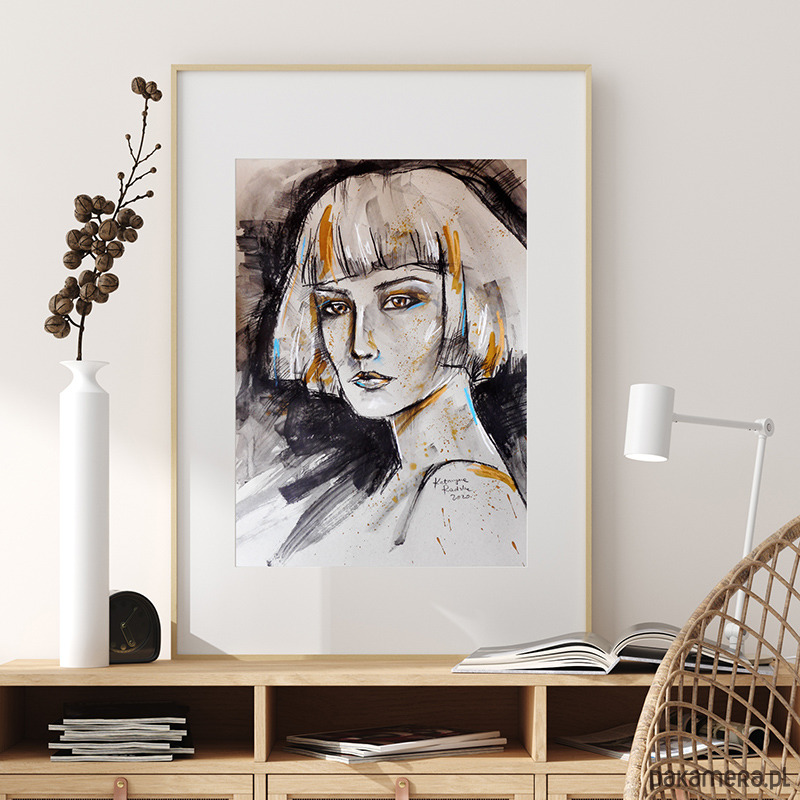 plakaty Leila - plakat 50x70 cm 1