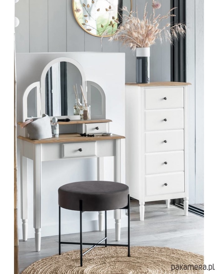 komody Toaletka Drewniana z Lustrem Pepe 3