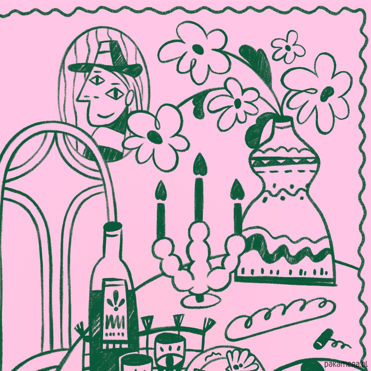 plakaty Plakat "Tapas", kolorystyka 2 1