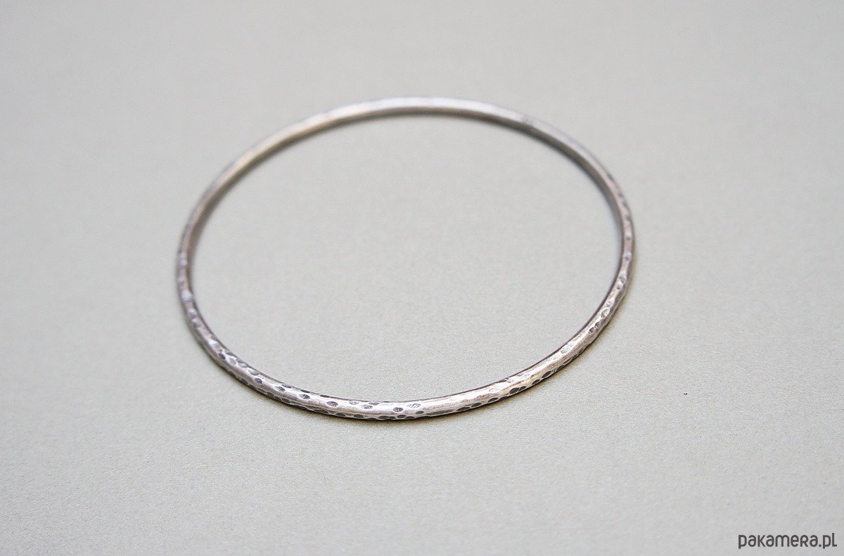 bransoletki srebrne Silver ring vol. 3 - bransoletka 1