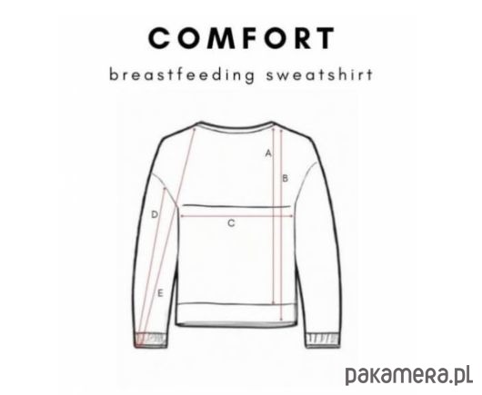 Breastfeeding hoodie COMFORT pink - Mamatu