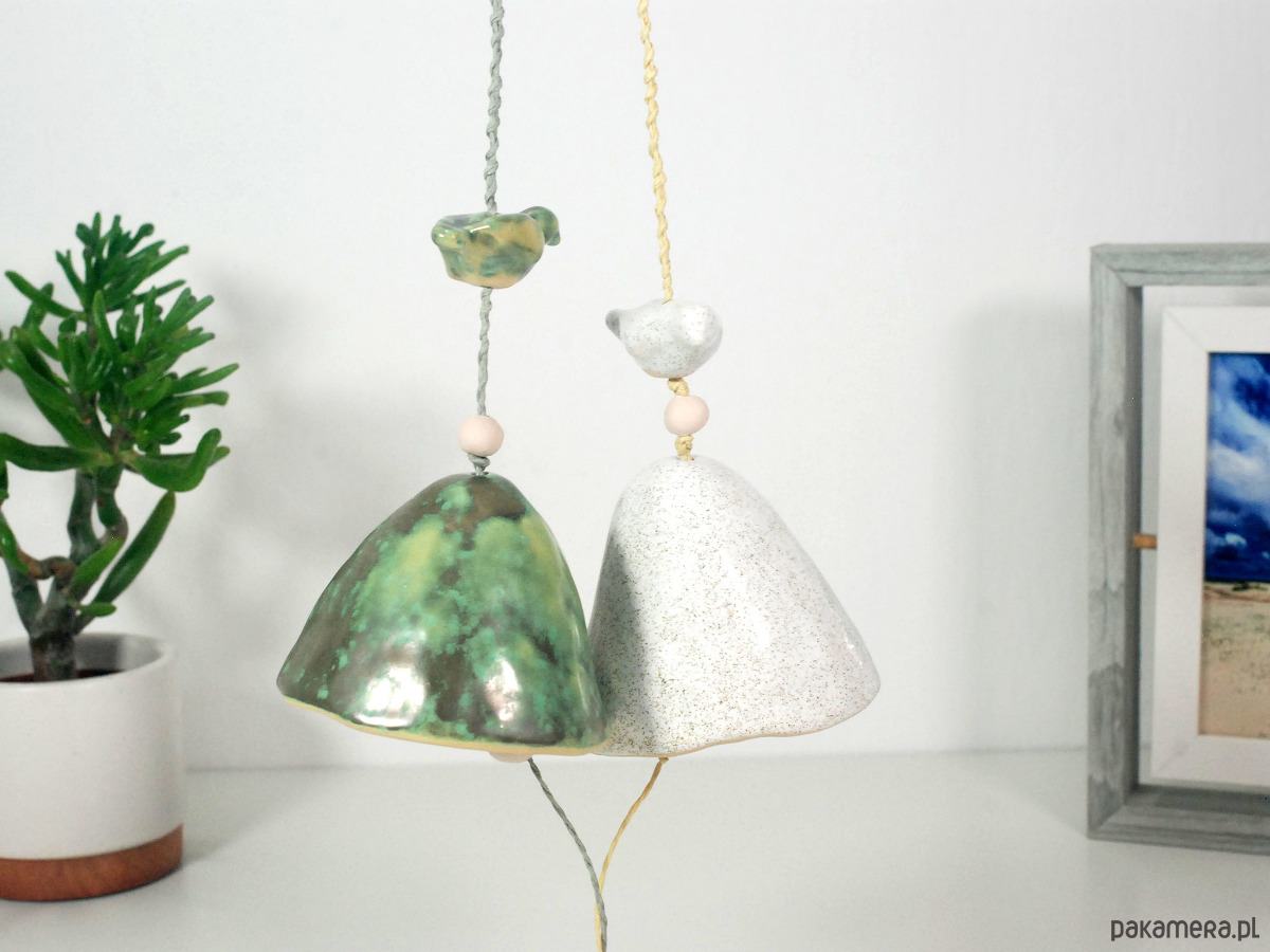 Ozdoby na ścianę Wisząca dekoracja ceramiczna do salonu, sypialni 4