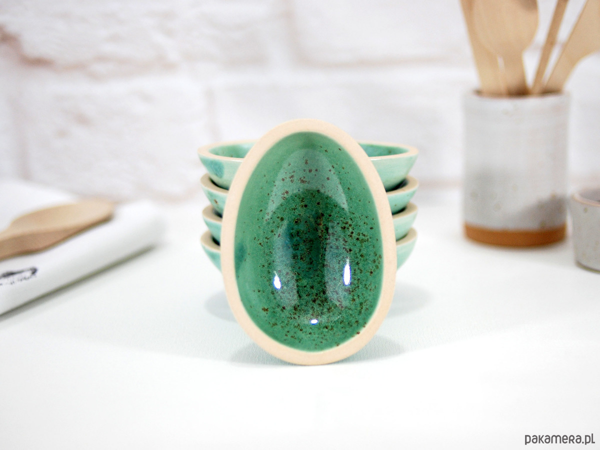 miski i misy Ceramiczna miseczka na jajka, sosy, przyprawy 3