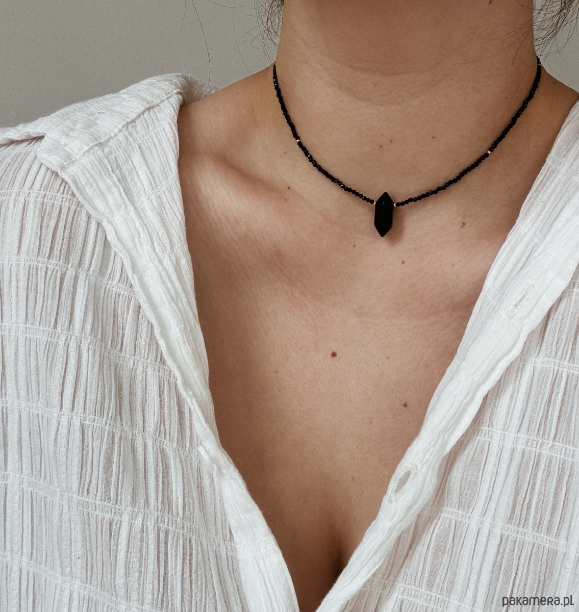 naszyjniki - inne Naszyjnik Onyks z grotem 1