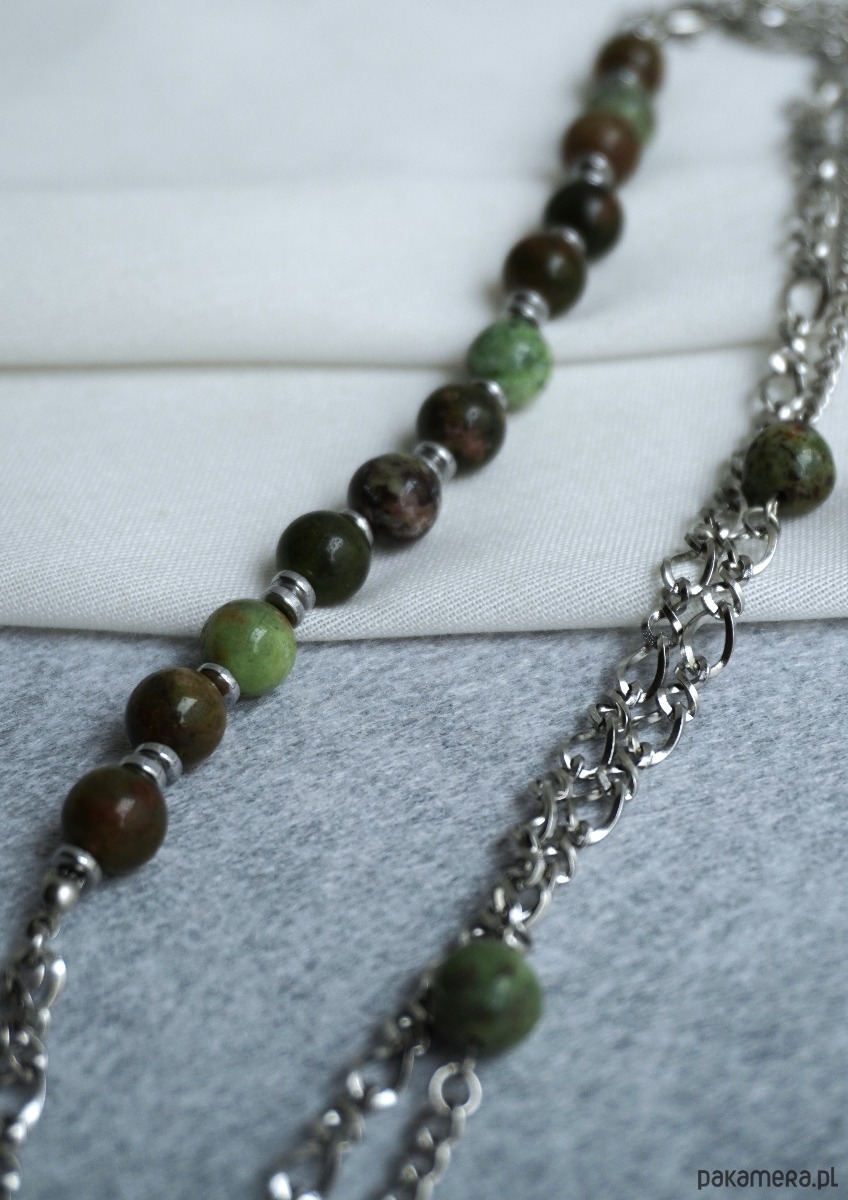 kolie Naszyjnik Opal 2