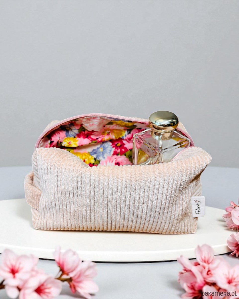 kosmetyczki Zestaw Kosmetyczek Dusty Pink 2