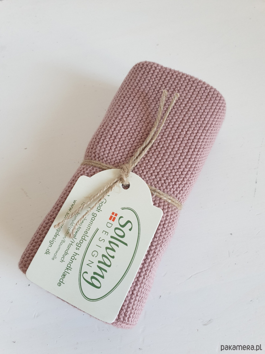 fartuchy kuchenne Ręcznik kuchenny tkany brudny róż 1