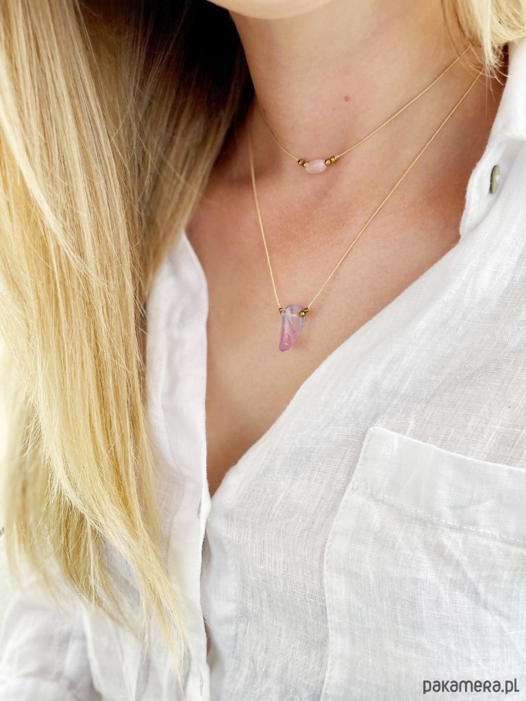 chokery Choker z Cytrynem 2