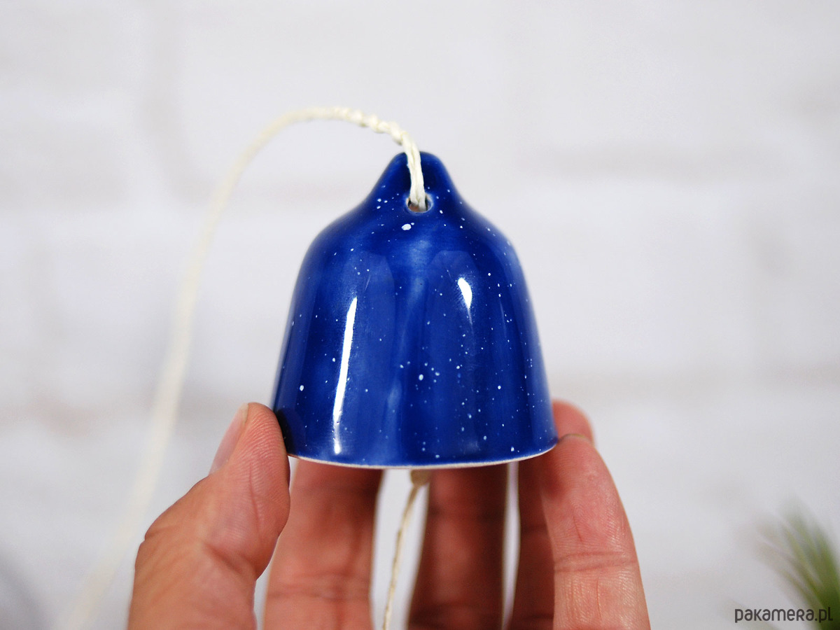 ozdoby choinkowe Ozdoby choinkowe ceramiczne dzwonki - niebo 4