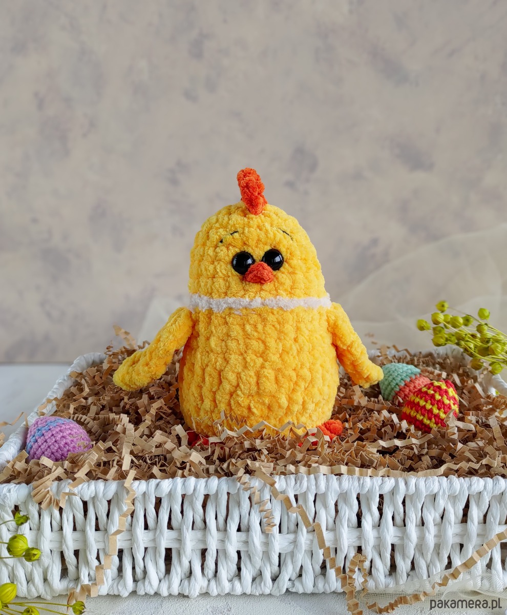 misie i maskotki Mini kurczaczek, Maskotka kurczak, Prezent dla dziecka 6