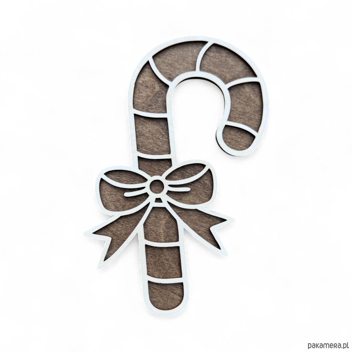 dekoracje świąteczne Piernikowa Laska Mikołaja rekwizyt ozdoba Święta Bożego Narodzenia 2