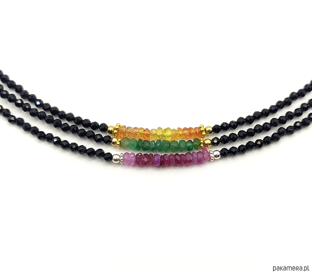 bransoletki z kamieni naturalnych Bransoletka ze szmaragdem 4