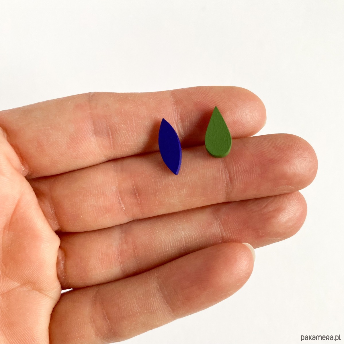 kolczyki drewniane Kolczyki Nie Do Pary Mini 2