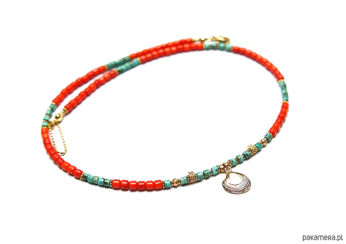 chokery Sea collection - Koral orange vol 3 /choker/ 10.07.25 3