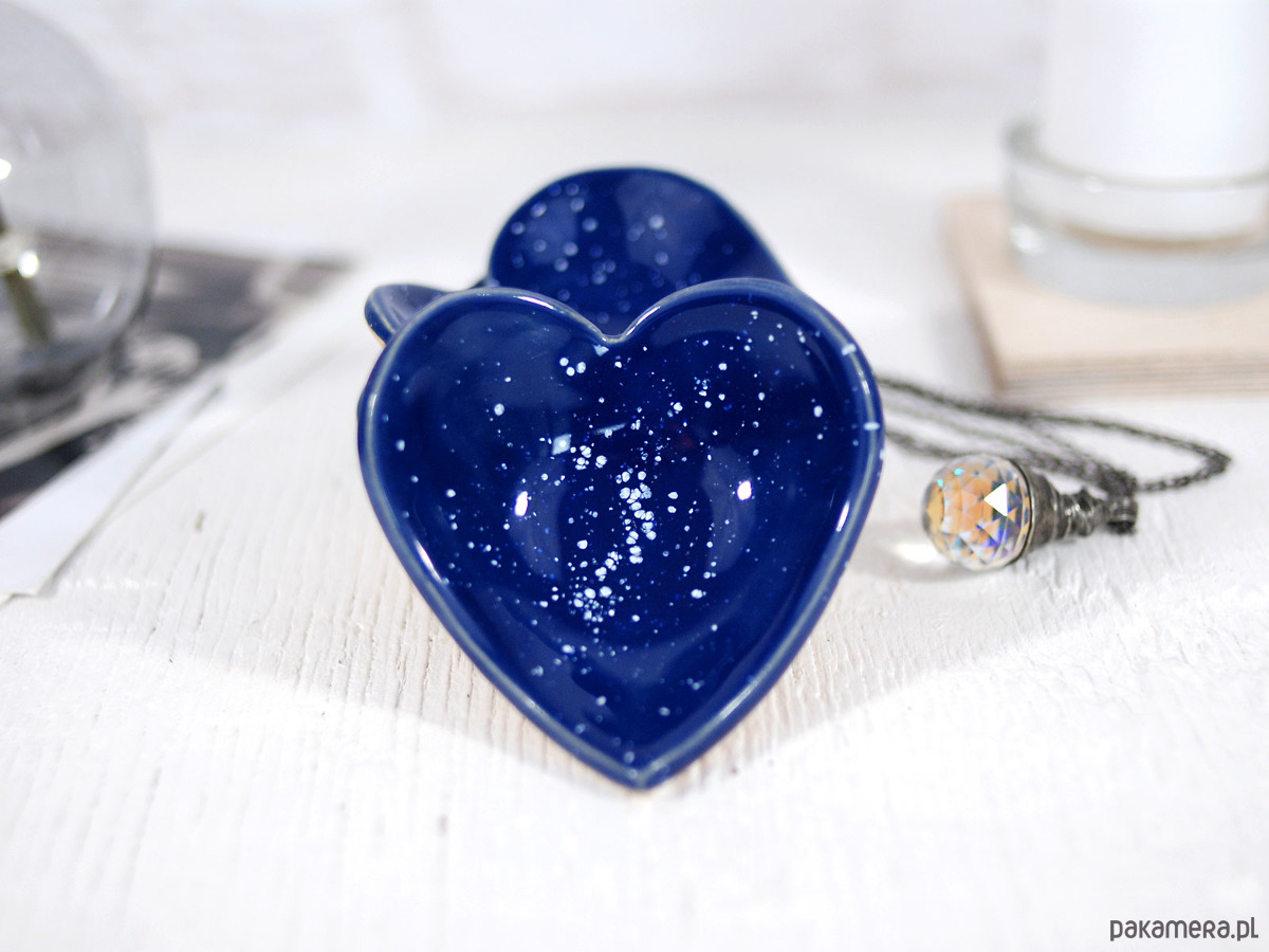 pojemniki na biżuterię Serce miseczka na drobiazgi - niebo 1
