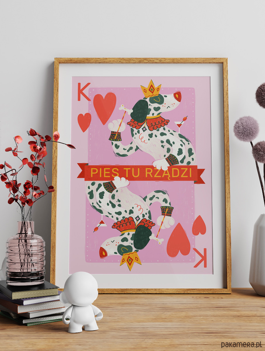 plakaty Plakat "Pies Król" 3