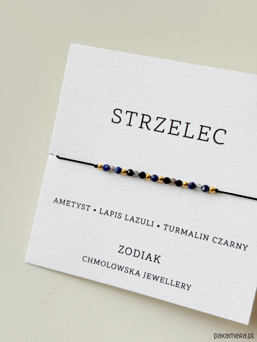 bransoletki na sznurku Zodiak bransoletka STRZELEC 4