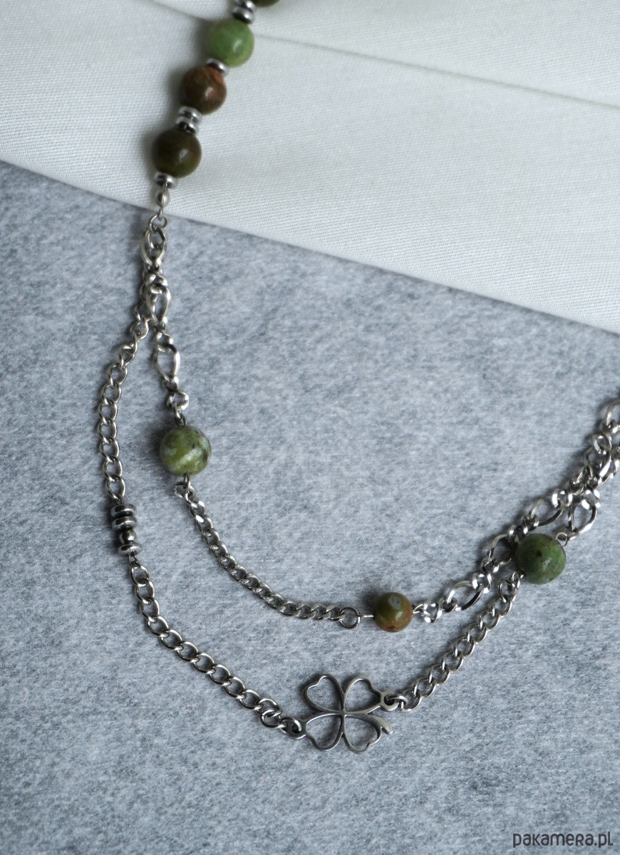 kolie Naszyjnik Opal 1