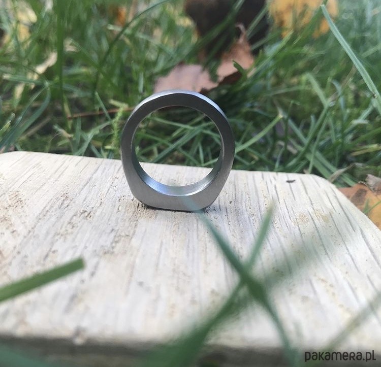 biżuteria męska Stalowy pierścionek sygnetowy 3