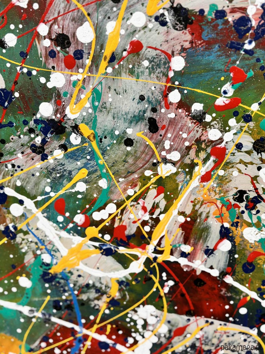 obrazy Yellow spark 6