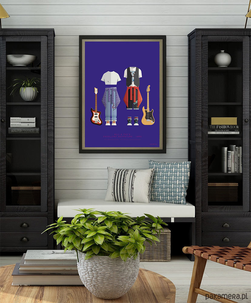 plakaty Bill & Ted - plakat 50x70 cm fine art 4