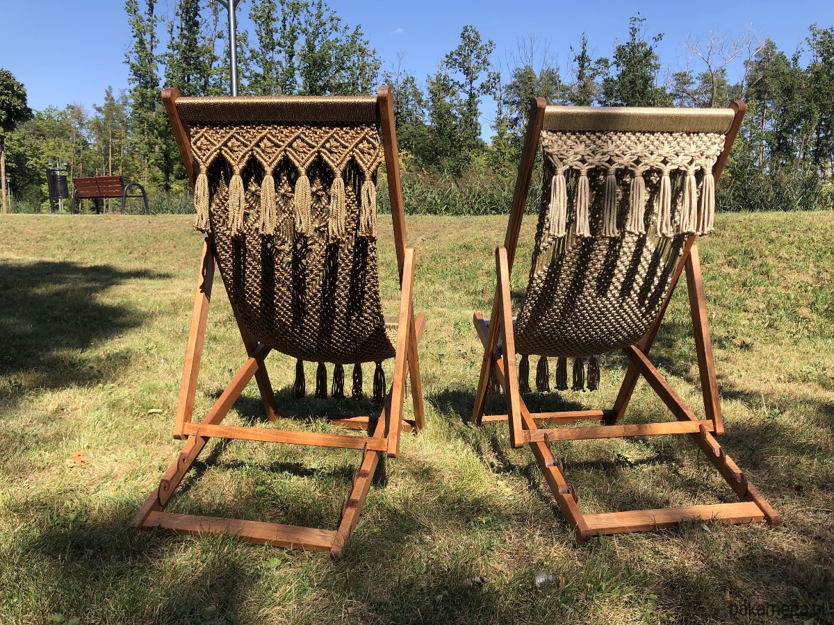 meble - inne Leżak ogrodowy 2