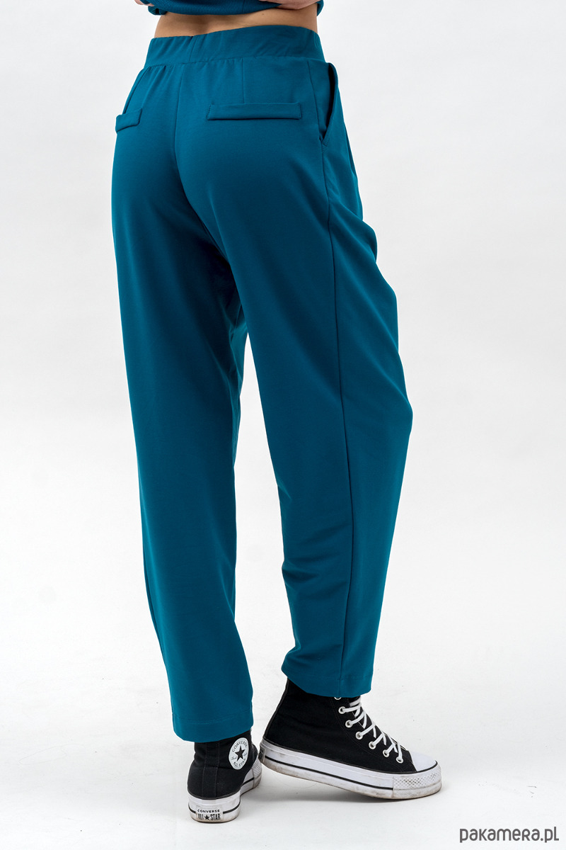 spodnie dresowe damskie Dresowe spodnie damskie ,,ADALET" petrol 2