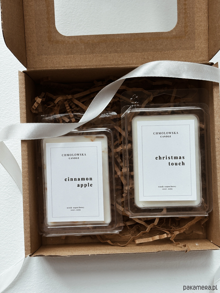 świeczniki i świece Zestaw prezentowy wosków do kominka 1