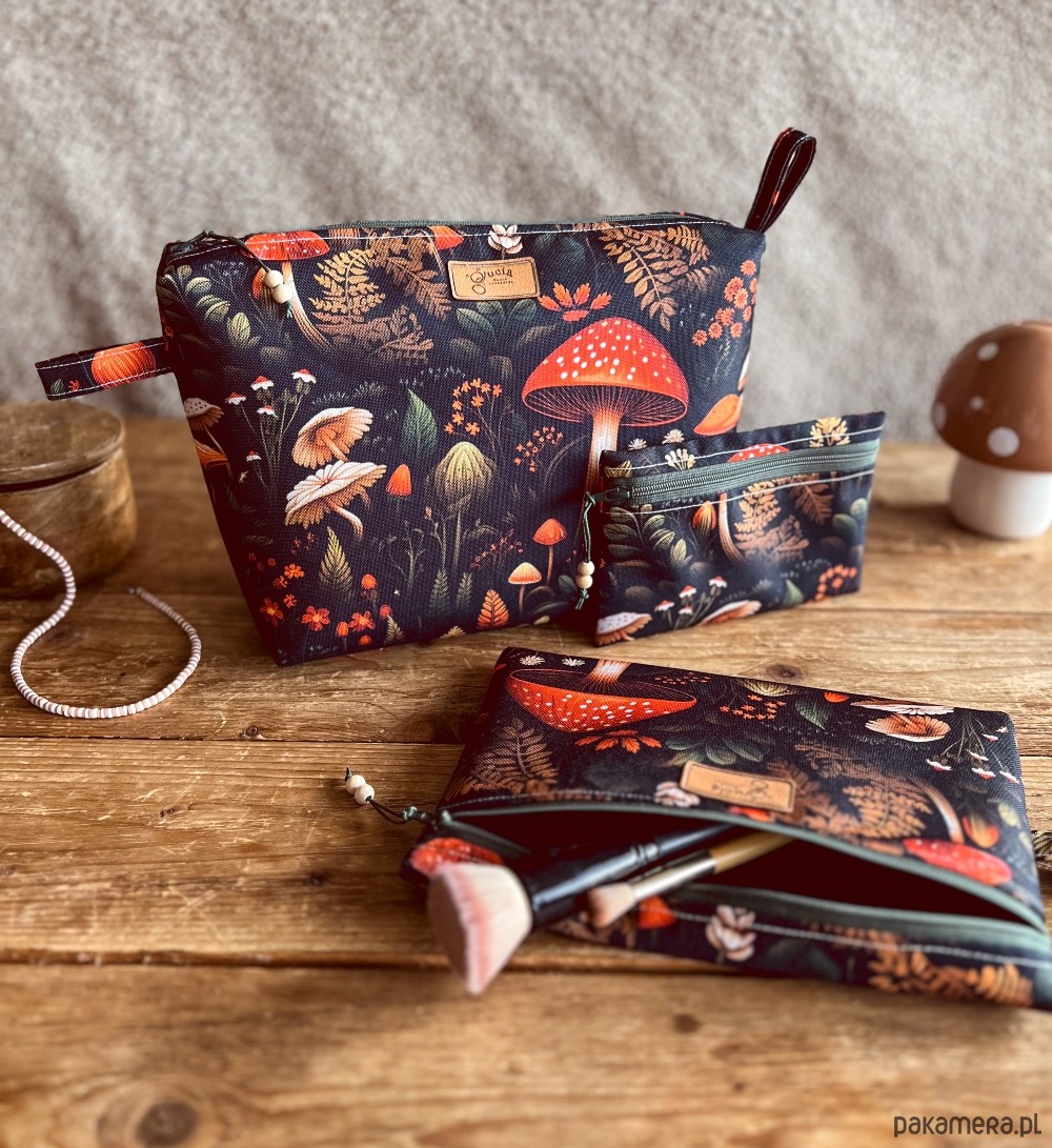kosmetyczki Komplet 3 kosmetyczek - LEŚNA MAGIA 3