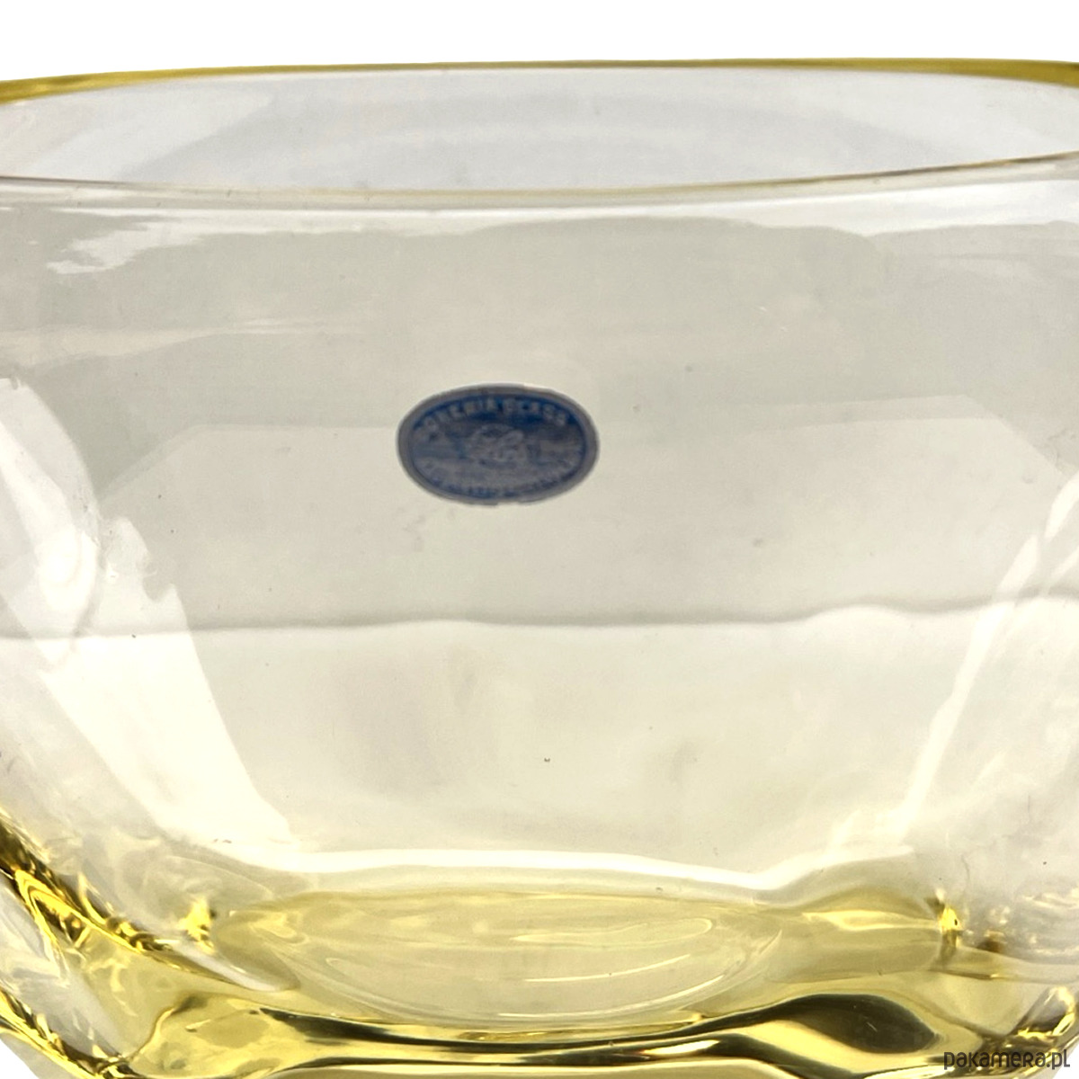 wazony Szklany wazon  proj. M. Klingera  8