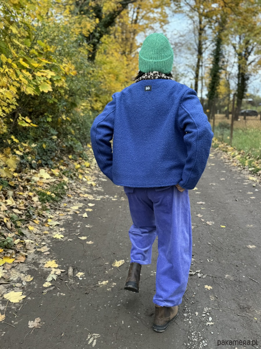 kurtki damskie Kurtka bukle z kołnierzem 4