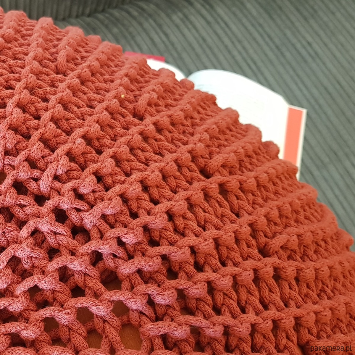 pufy do siedzenia Dziergany puf, puf, pufa, pufa na drutach 2